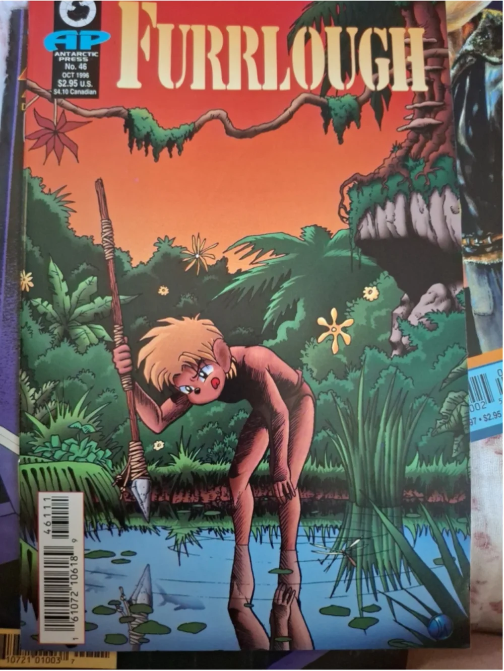 Furrlough #46, 48, 49 - Furry, Roz Gibson, Rare, 1996, Antarctic Press, VF!